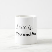 Love is...You and Me マグカップ – 一つの心、二つの魂 (中央)