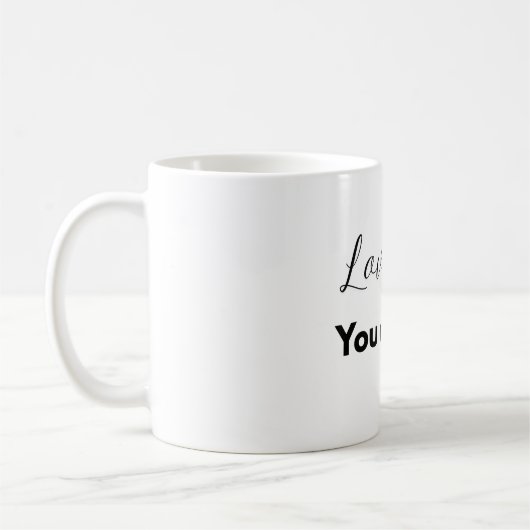Love is...You and Me Mug – One Heart, Two Souls コーヒーマグカップ (左)