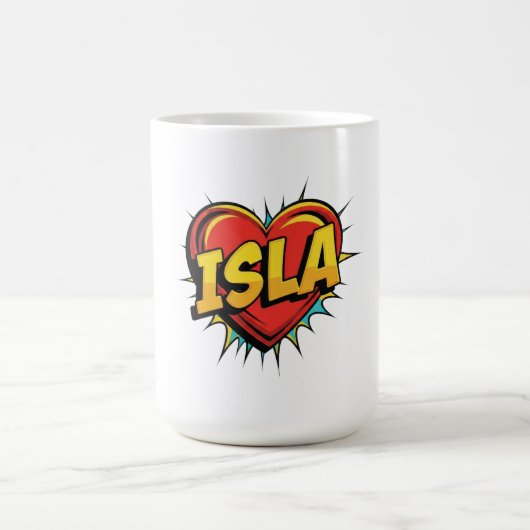 Love Isla コーヒーマグカップ (中央)