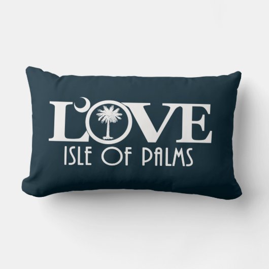 LOVE Isle of Palm ランバークッション (正面)