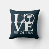 LOVE Isle of Palm South Carolina クッション (裏面)