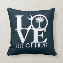 LOVE Isle of Palm South Carolina クッション