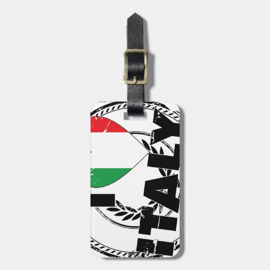 LOVE ITALY ラゲッジタグ (正面縦)