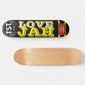LOVE JAH スケートボード (横)