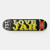 LOVE JAH スケートボード (横)