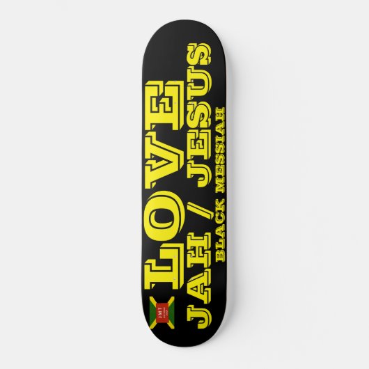 LOVE JAH / JESUS Skateboard スケートボード (正面)