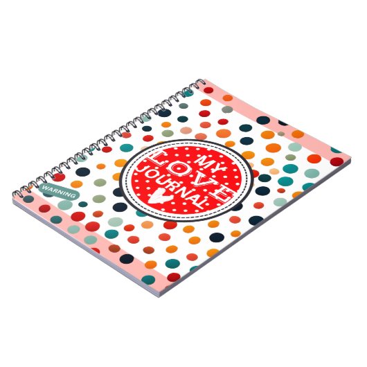 Love journal notebook writing ideas ノートブック (左側)