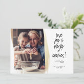 Love Joy & Bourty of Cookieファミリーベーキング写真 シーズンカード (スタンド正面)