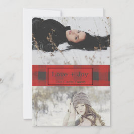 Love + Joy Buffaloチェック2枚 シーズンカード