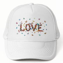 LOVE Joy Butterfly Print | Colorful Inspirational