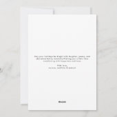 Love & Joy Classic3 Family photo  Christmas Card シーズンカード (裏面)