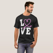 LOVE Jump Rope Skipping Jumping Sports Tシャツ (正面フル)