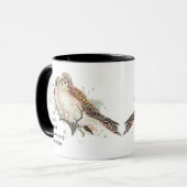 Love Kestrel Falcon Hawk So Much Fun Quote Saying マグカップ (正面左)