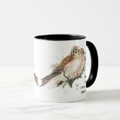 Love Kestrel Falcon Hawk So Much Fun Quote Saying マグカップ (正面右)