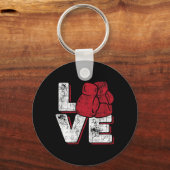 Love - Kickboxer Kickboxing Fitness Workout Martia キーホルダー (正面)