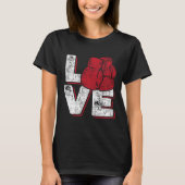 Love - Kickboxer Kickboxing Fitness Workout Martia Tシャツ (正面)