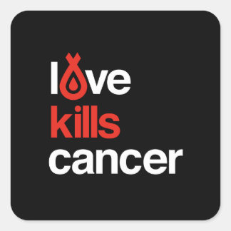 Love Kill Cancer – ステッカー