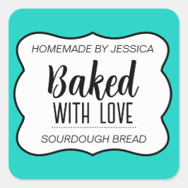 Love Label HM012焼いたsqv3でカスタマイズ可能 スクエアシール