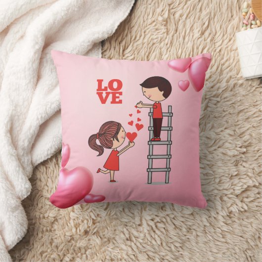 Love Ladder – Romantic クッション (ブランケット)