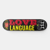 LOVE LANGUAGE スケートボード (横)