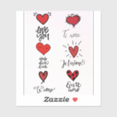 Love Languages  シール (シート)