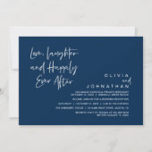 Love, Laughter and Happily Ever After, モダン 招待状 (正面)