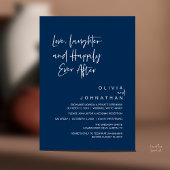 Love, Laughter and Happily Ever After, モダン 招待状