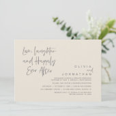 Love, Laughter and Happily Ever After, モダン 招待状 (スタンド正面)