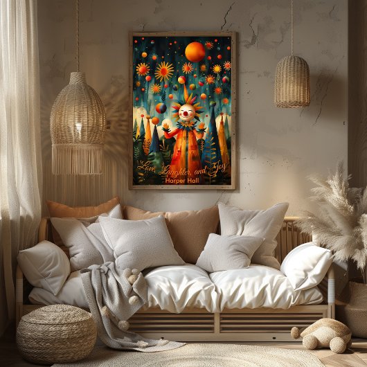 Love, Laughter, and Joy - Póster Inspirador Niños ポスター