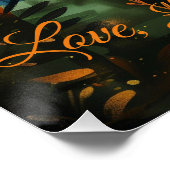 Love, Laughter, and Joy - Póster Inspirador Niños ポスター (コーナー)