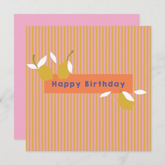 Love Lemonade Flat Card シーズンカード (正面/裏面)