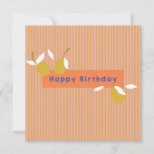 Love Lemonade Flat Card シーズンカード (正面)