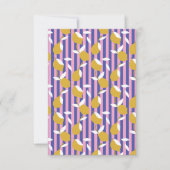 Love Lemonade Flat Thank You Card サンキューカード (正面)