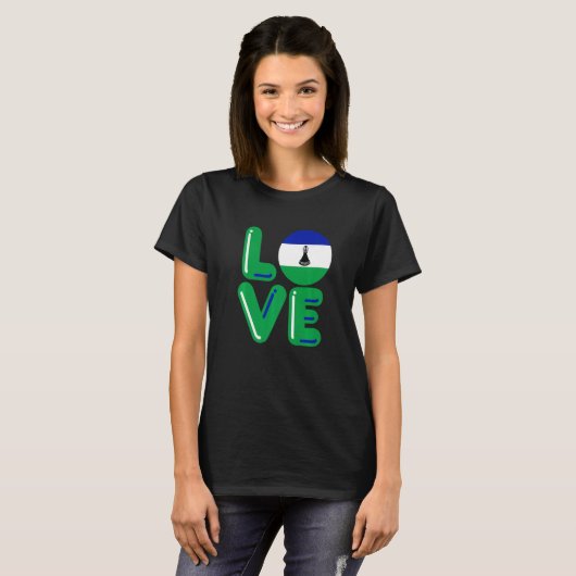 LOVE - Lesotho Premium Tシャツ (正面フル)