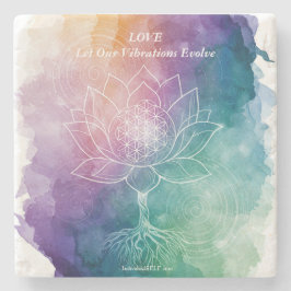 LOVE | Let Our Vibrations Evolve ストーンコースター