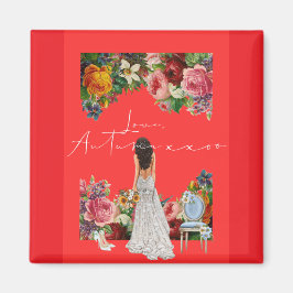 Love Letter Design - Love, Autumn xxoo マグネット