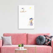 Love Letter Design - Love, Capri xxoo キャンバスプリント (インサイチュ (リビング))