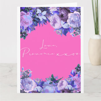 Love Letter Design - Love, Provence xxoo カード