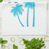 Love Letter Design - Love, Summer xxoo キッチンタオル (折り畳み)