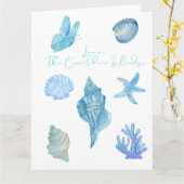 Love Letter Design-Love, The Caribbean Islandsxxoo カード (黄色い花)