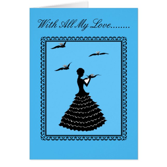 Love Letter from Doves Card (正面)