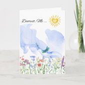 Love letter to me or someone who needs reassurance カード (正面)