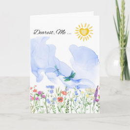 Love letter to me or someone who needs reassurance カード