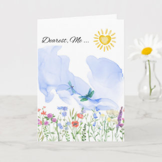 Love letter to me or someone who needs reassurance カード