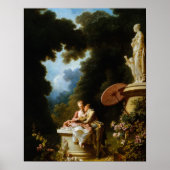 Love Letters by Jean Honore Fragonard ポスター (正面)