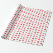 LOVE Letters ( L♥VE) Wrapping Paper ラッピングペーパー (アンロールド)