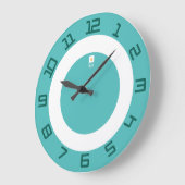 LOVE LEX REDREEN BY MASANSER ラージ壁時計 (傾斜)