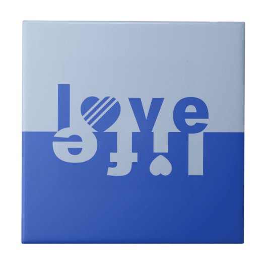 LOVE LIFEセラミックタイル タイル (正面)