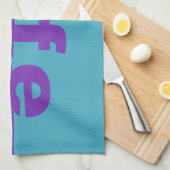 LOVE LIFEハンドタオル キッチンタオル (四つ折り)