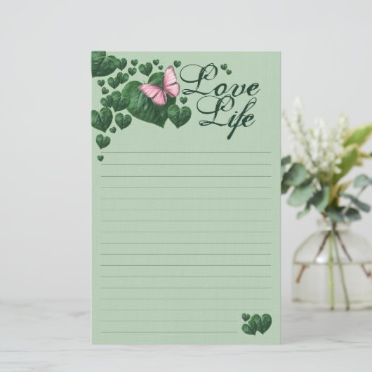 Love life 便箋 (スタンド正面)